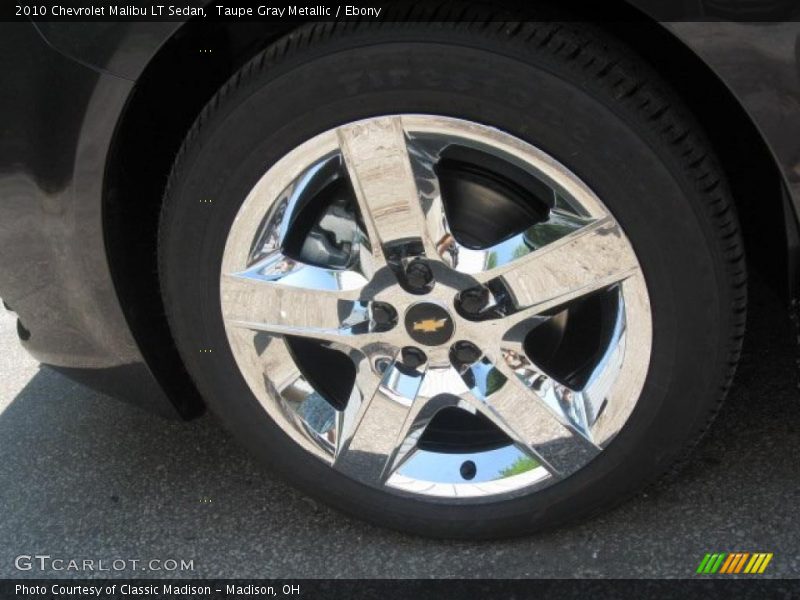 Taupe Gray Metallic / Ebony 2010 Chevrolet Malibu LT Sedan