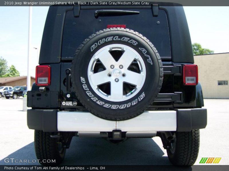 Black / Dark Slate Gray/Medium Slate Gray 2010 Jeep Wrangler Unlimited Sahara 4x4