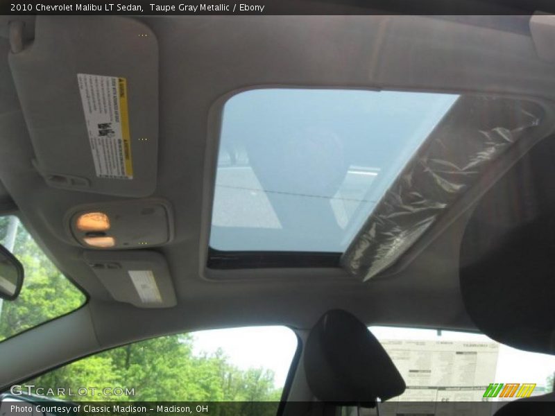 Taupe Gray Metallic / Ebony 2010 Chevrolet Malibu LT Sedan