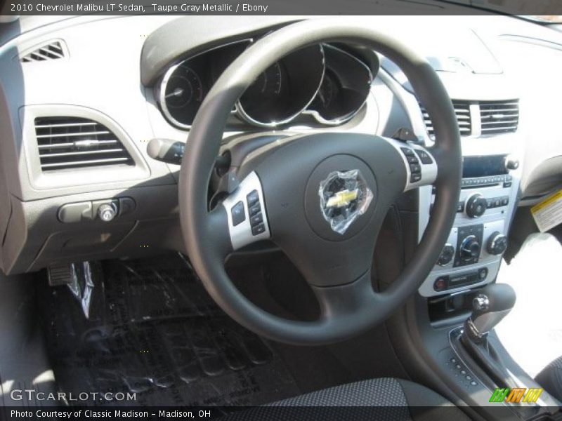 Taupe Gray Metallic / Ebony 2010 Chevrolet Malibu LT Sedan