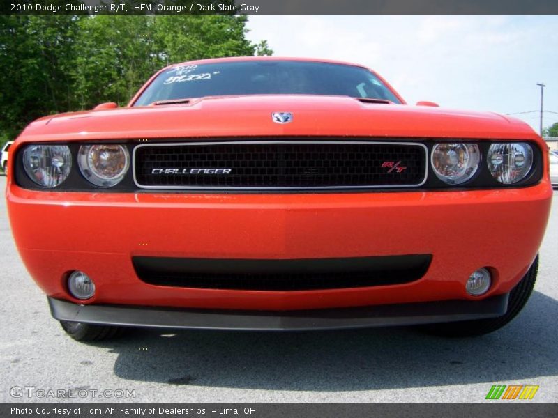 HEMI Orange / Dark Slate Gray 2010 Dodge Challenger R/T
