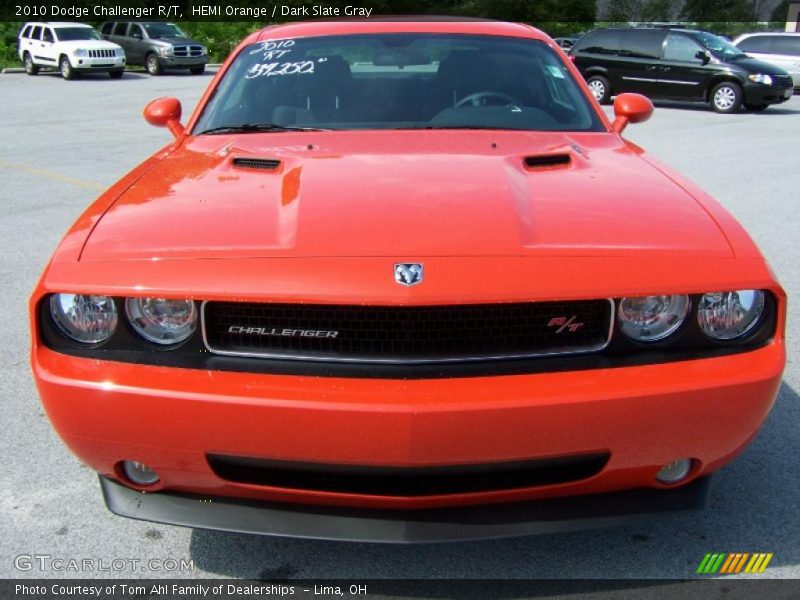 HEMI Orange / Dark Slate Gray 2010 Dodge Challenger R/T
