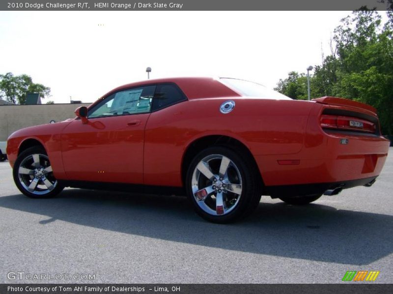 HEMI Orange / Dark Slate Gray 2010 Dodge Challenger R/T