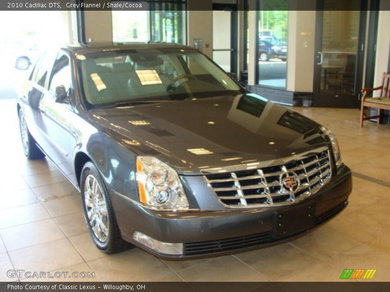 Grey Flannel / Shale/Cocoa 2010 Cadillac DTS