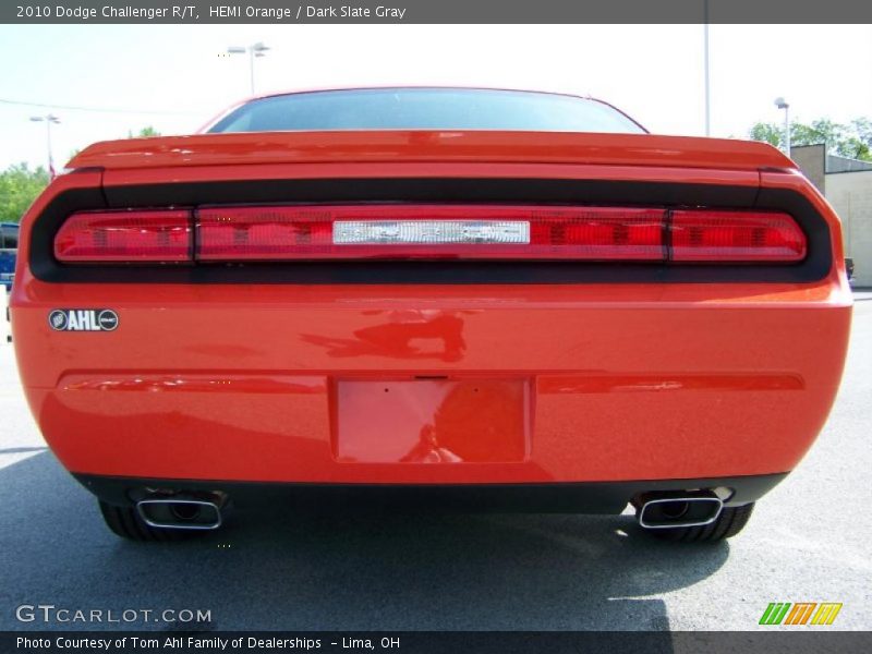 HEMI Orange / Dark Slate Gray 2010 Dodge Challenger R/T