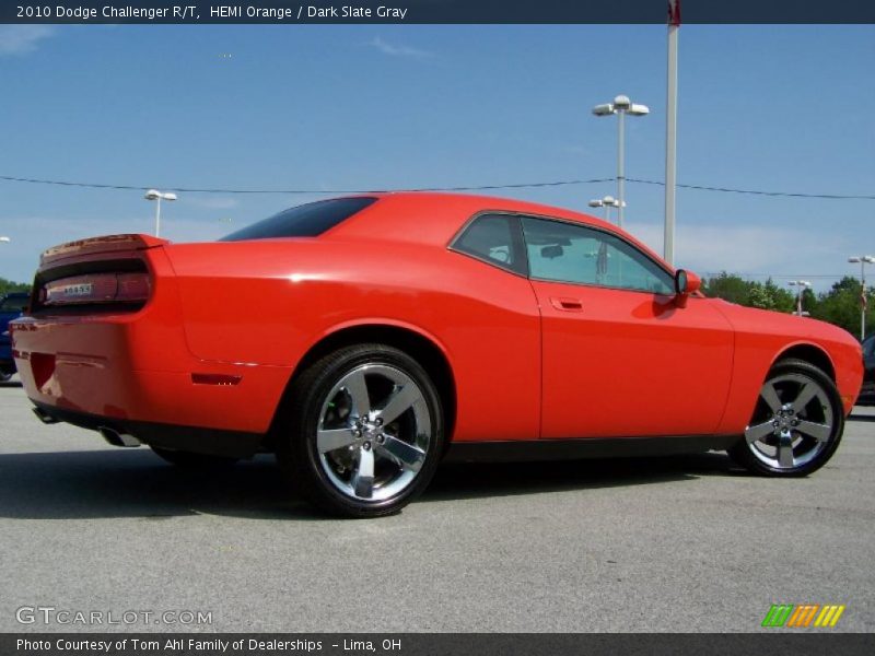HEMI Orange / Dark Slate Gray 2010 Dodge Challenger R/T
