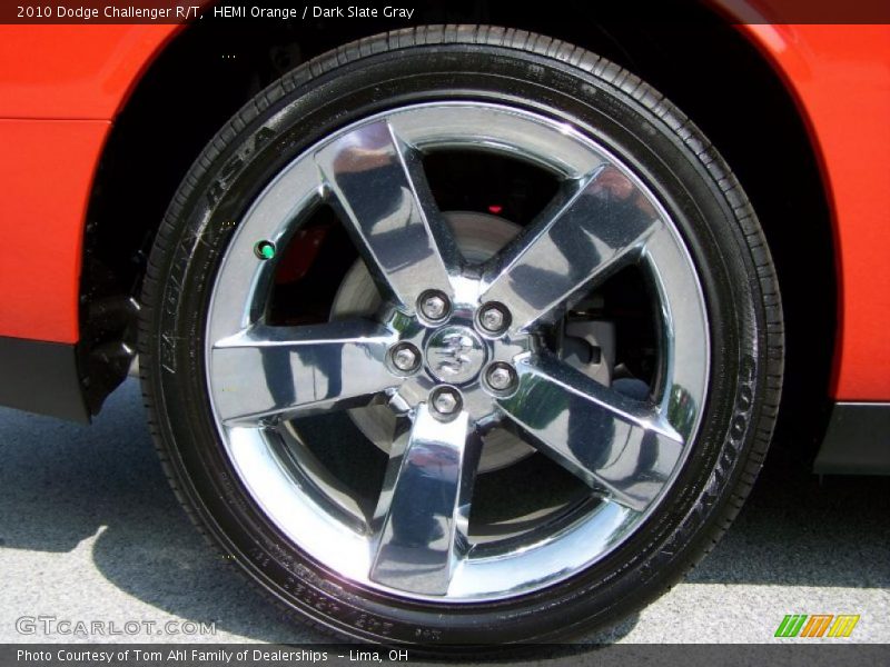 HEMI Orange / Dark Slate Gray 2010 Dodge Challenger R/T