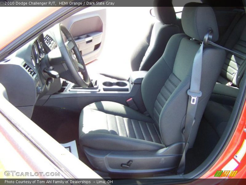 HEMI Orange / Dark Slate Gray 2010 Dodge Challenger R/T