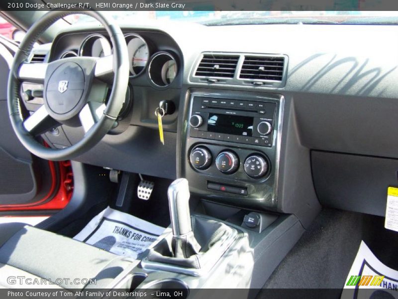 HEMI Orange / Dark Slate Gray 2010 Dodge Challenger R/T