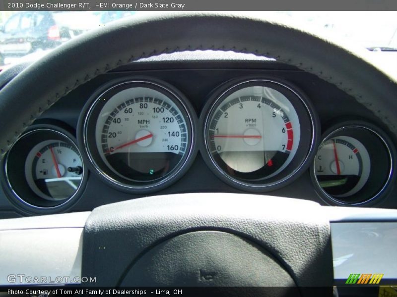 HEMI Orange / Dark Slate Gray 2010 Dodge Challenger R/T