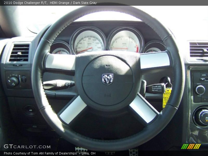 HEMI Orange / Dark Slate Gray 2010 Dodge Challenger R/T