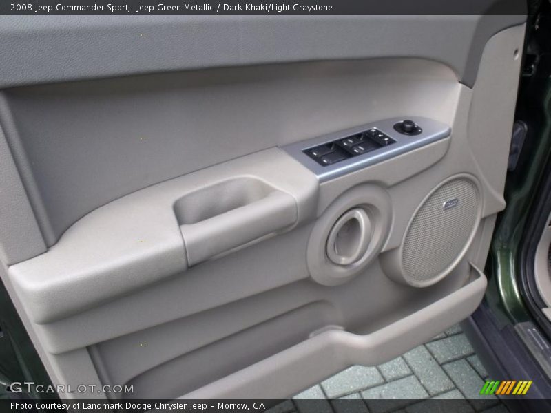 Jeep Green Metallic / Dark Khaki/Light Graystone 2008 Jeep Commander Sport