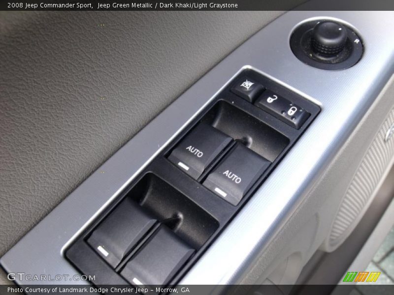Jeep Green Metallic / Dark Khaki/Light Graystone 2008 Jeep Commander Sport