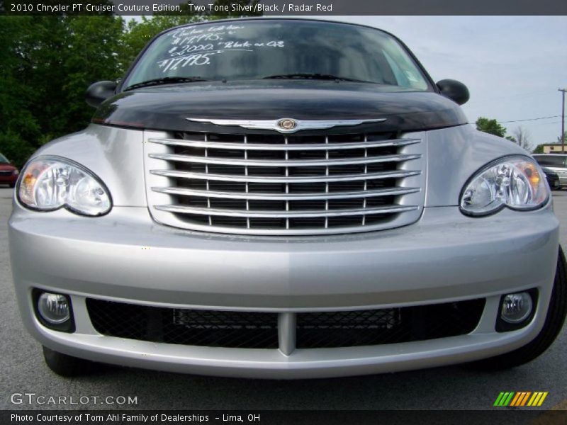 Two Tone Silver/Black / Radar Red 2010 Chrysler PT Cruiser Couture Edition