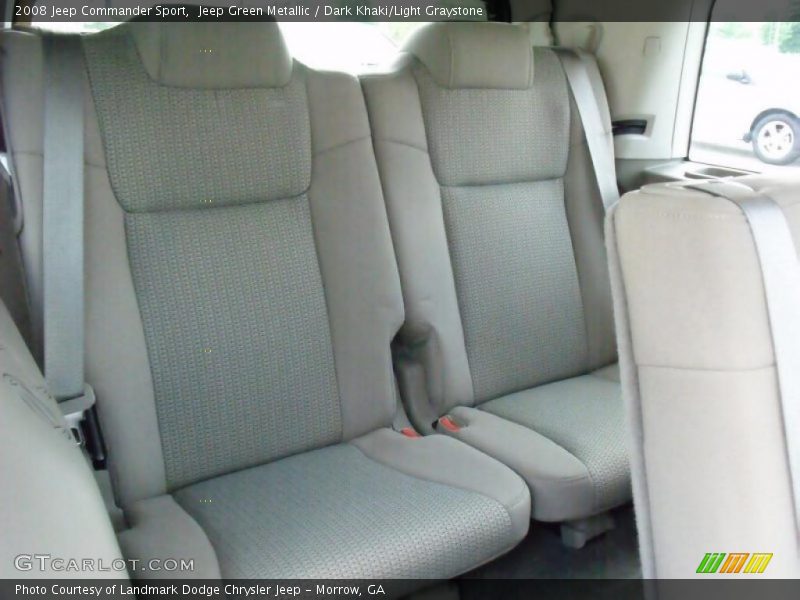 Jeep Green Metallic / Dark Khaki/Light Graystone 2008 Jeep Commander Sport