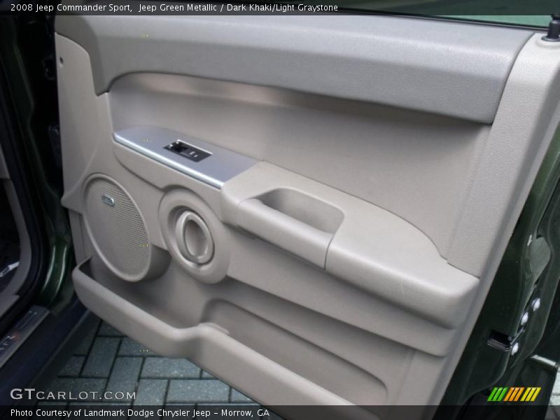 Jeep Green Metallic / Dark Khaki/Light Graystone 2008 Jeep Commander Sport