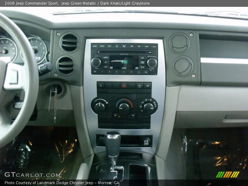 Jeep Green Metallic / Dark Khaki/Light Graystone 2008 Jeep Commander Sport