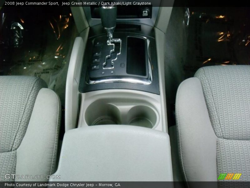 Jeep Green Metallic / Dark Khaki/Light Graystone 2008 Jeep Commander Sport