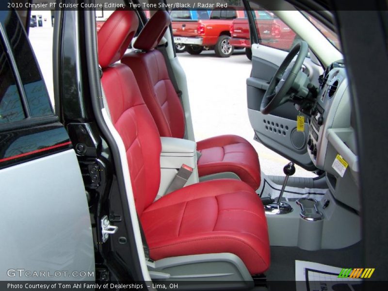 Two Tone Silver/Black / Radar Red 2010 Chrysler PT Cruiser Couture Edition