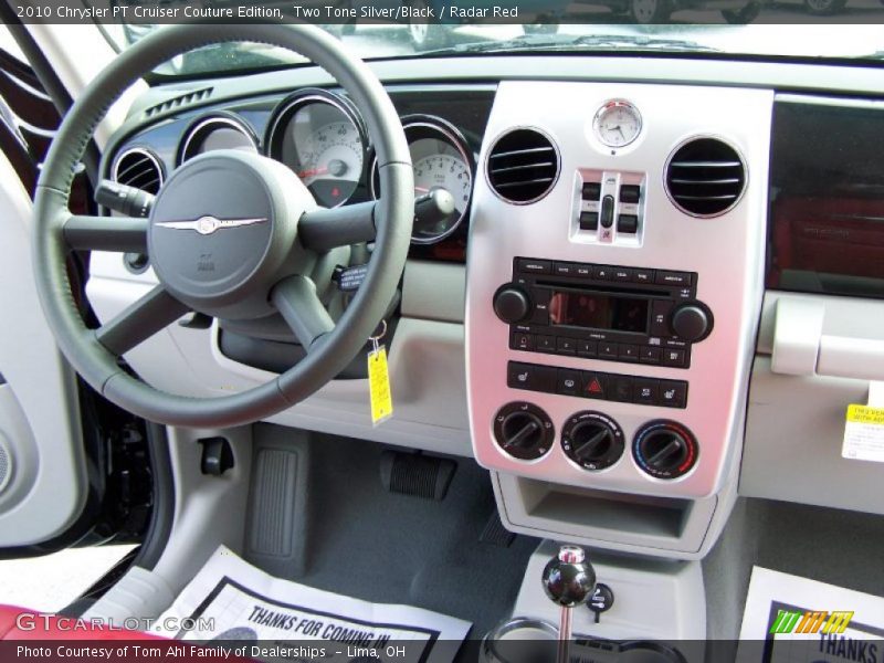 Two Tone Silver/Black / Radar Red 2010 Chrysler PT Cruiser Couture Edition