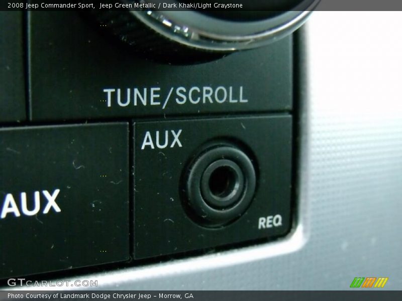 Jeep Green Metallic / Dark Khaki/Light Graystone 2008 Jeep Commander Sport