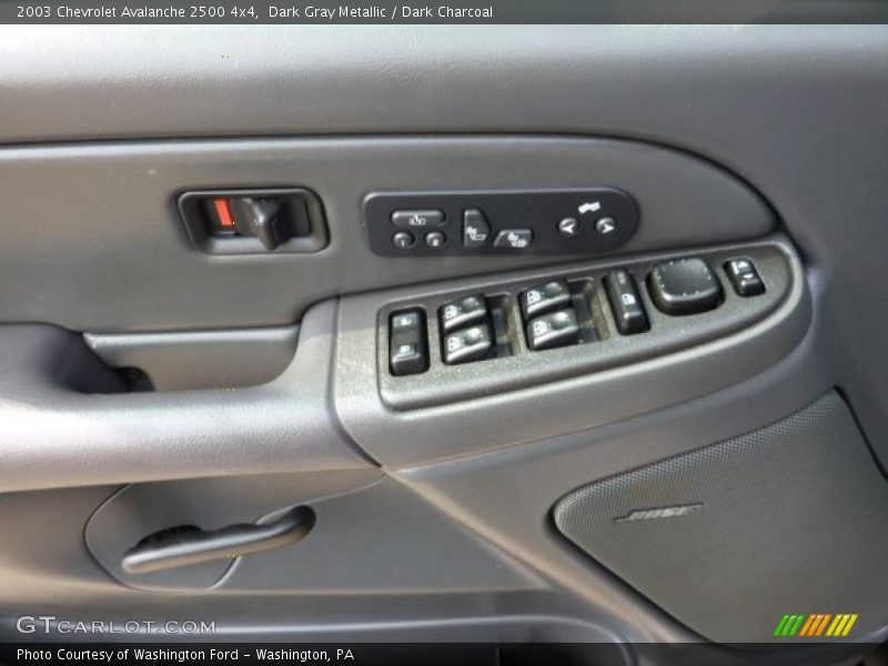 Dark Gray Metallic / Dark Charcoal 2003 Chevrolet Avalanche 2500 4x4