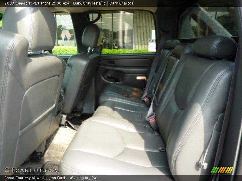 Dark Gray Metallic / Dark Charcoal 2003 Chevrolet Avalanche 2500 4x4