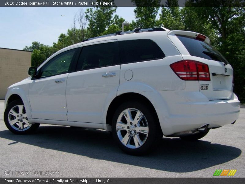 Stone White / Pastel Pebble Beige 2010 Dodge Journey R/T