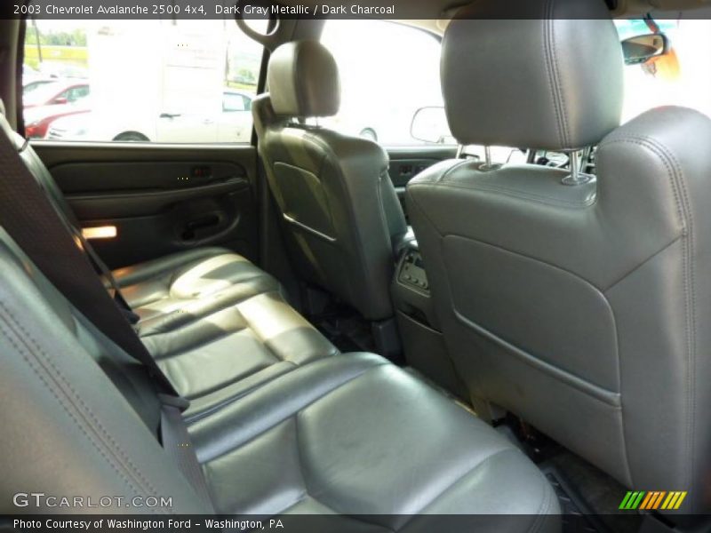 Dark Gray Metallic / Dark Charcoal 2003 Chevrolet Avalanche 2500 4x4