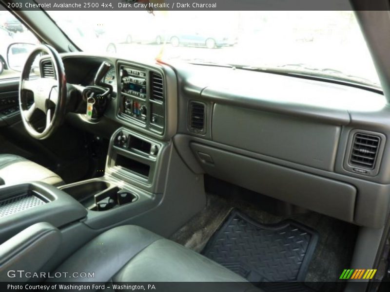 Dark Gray Metallic / Dark Charcoal 2003 Chevrolet Avalanche 2500 4x4