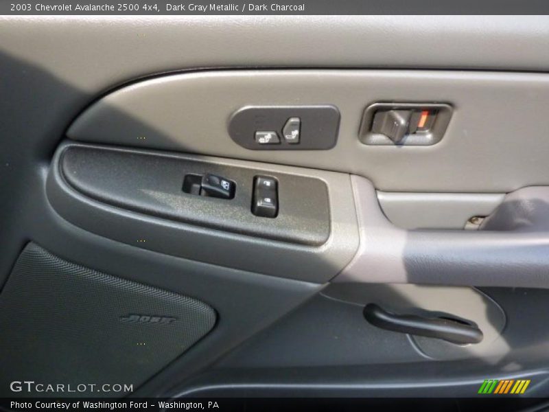 Dark Gray Metallic / Dark Charcoal 2003 Chevrolet Avalanche 2500 4x4