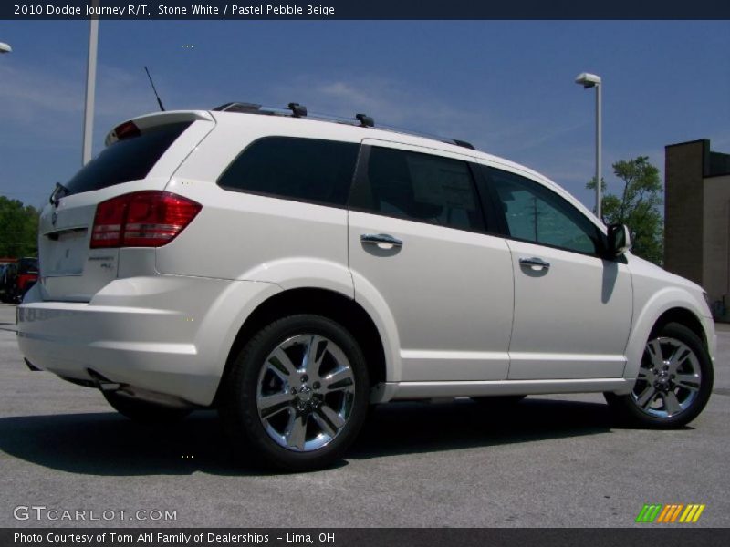 Stone White / Pastel Pebble Beige 2010 Dodge Journey R/T