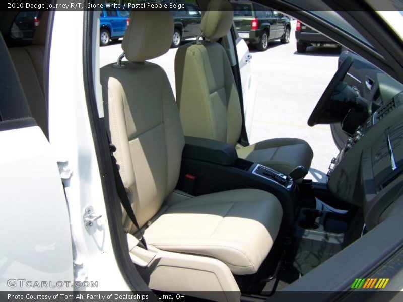 Stone White / Pastel Pebble Beige 2010 Dodge Journey R/T