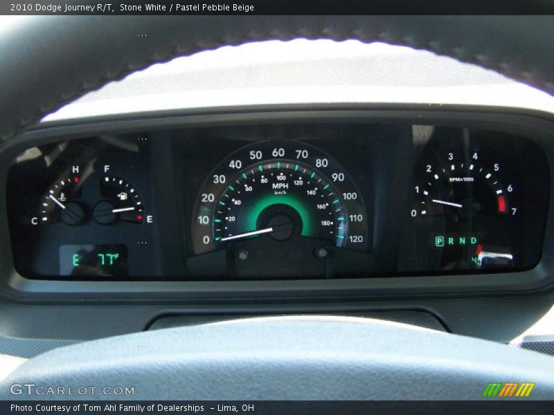 Stone White / Pastel Pebble Beige 2010 Dodge Journey R/T