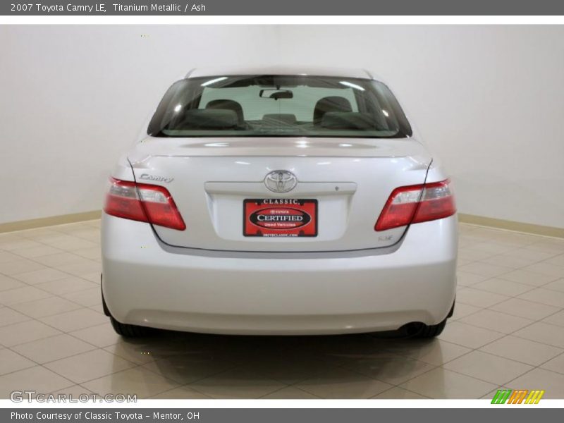 Titanium Metallic / Ash 2007 Toyota Camry LE
