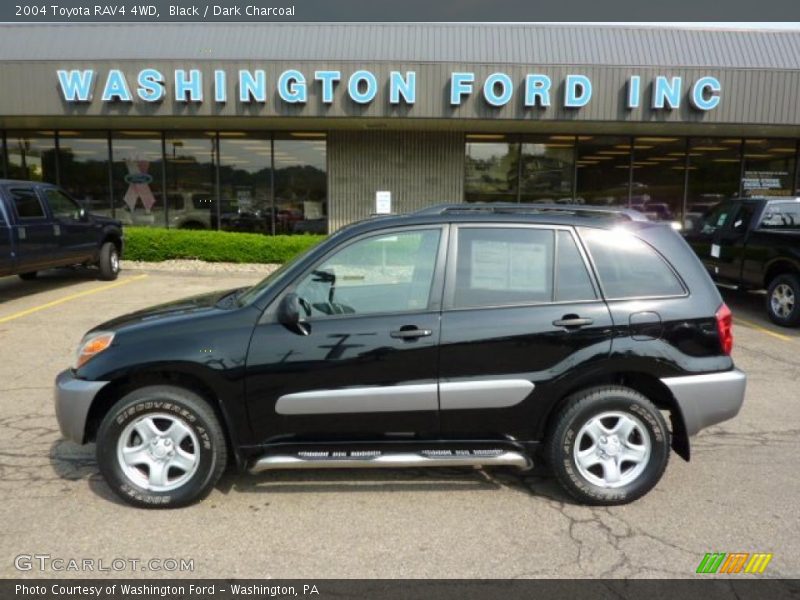 Black / Dark Charcoal 2004 Toyota RAV4 4WD