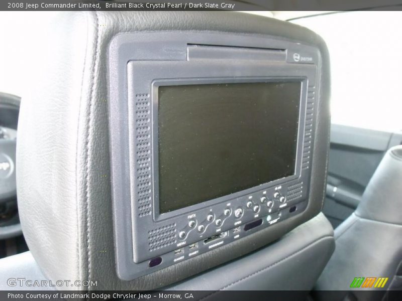 Brilliant Black Crystal Pearl / Dark Slate Gray 2008 Jeep Commander Limited