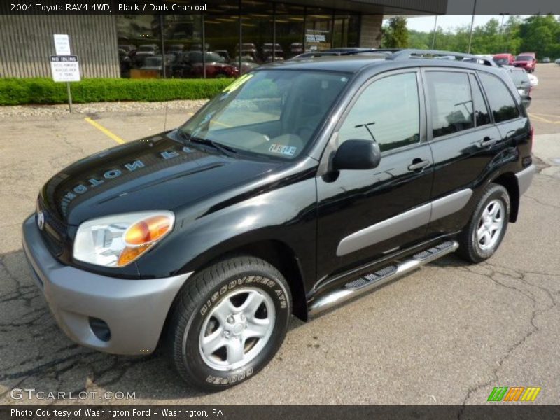 Black / Dark Charcoal 2004 Toyota RAV4 4WD
