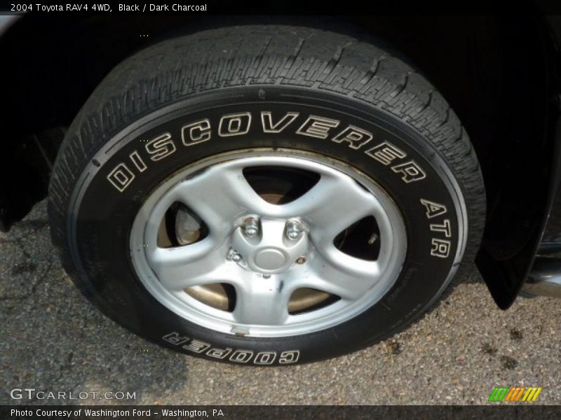 Black / Dark Charcoal 2004 Toyota RAV4 4WD