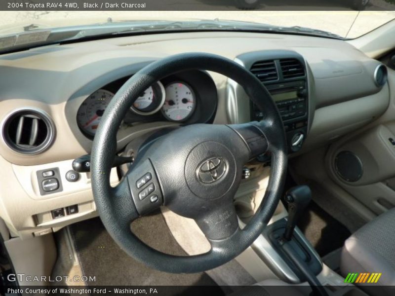 Black / Dark Charcoal 2004 Toyota RAV4 4WD