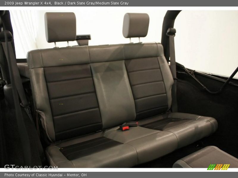 Black / Dark Slate Gray/Medium Slate Gray 2009 Jeep Wrangler X 4x4