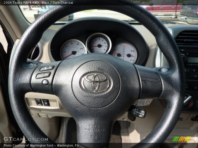 Black / Dark Charcoal 2004 Toyota RAV4 4WD