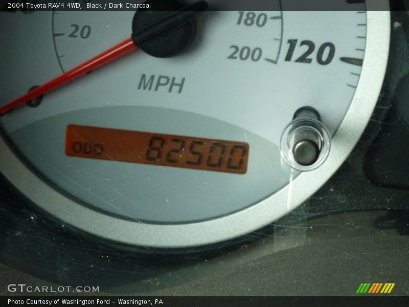 Black / Dark Charcoal 2004 Toyota RAV4 4WD