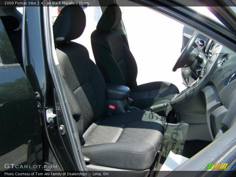 Jet Black Metallic / Ebony 2009 Pontiac Vibe 2.4