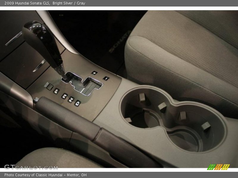 Bright Silver / Gray 2009 Hyundai Sonata GLS