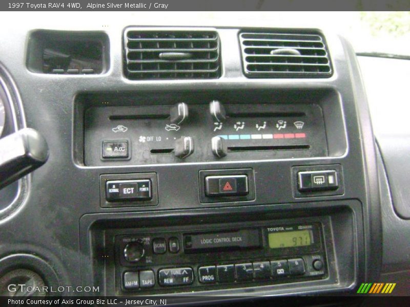 Alpine Silver Metallic / Gray 1997 Toyota RAV4 4WD