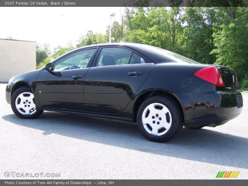 Black / Ebony 2007 Pontiac G6 Sedan