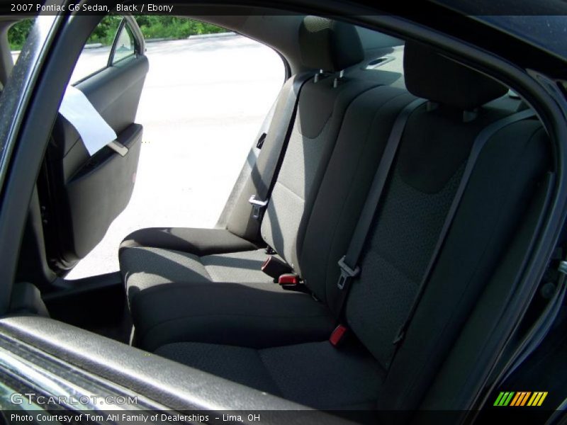 Black / Ebony 2007 Pontiac G6 Sedan