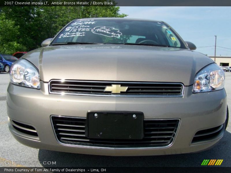 Amber Bronze Metallic / Ebony Black 2007 Chevrolet Impala LT