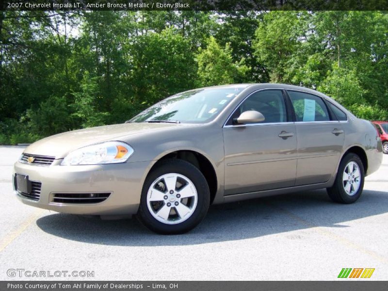 Amber Bronze Metallic / Ebony Black 2007 Chevrolet Impala LT